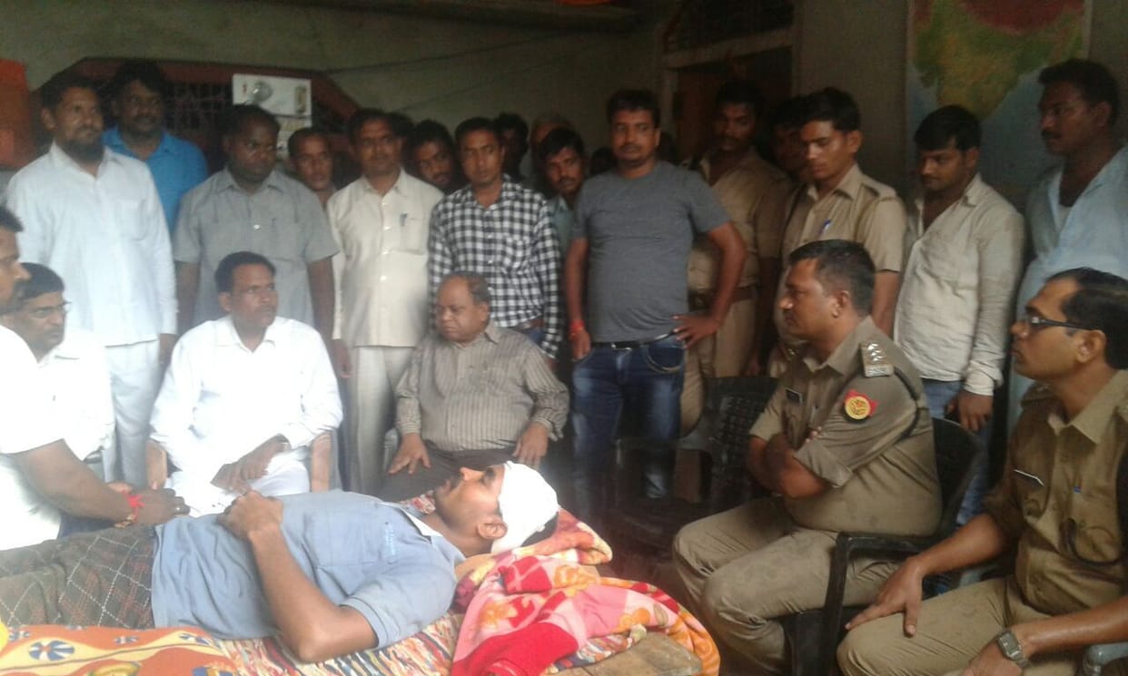 funeral of village head’s brother under police escort 