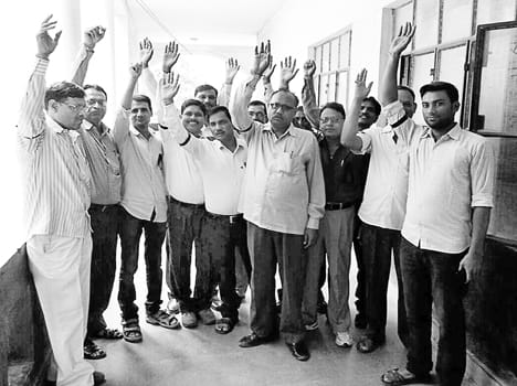 Angry Collectorate staff performance