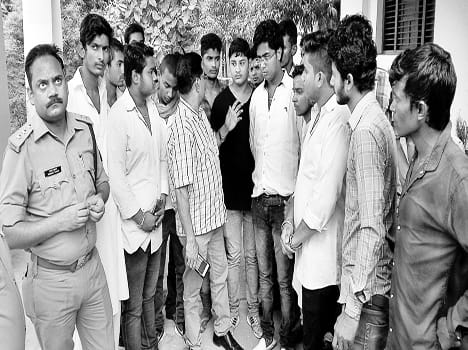 Student elections commotion in college