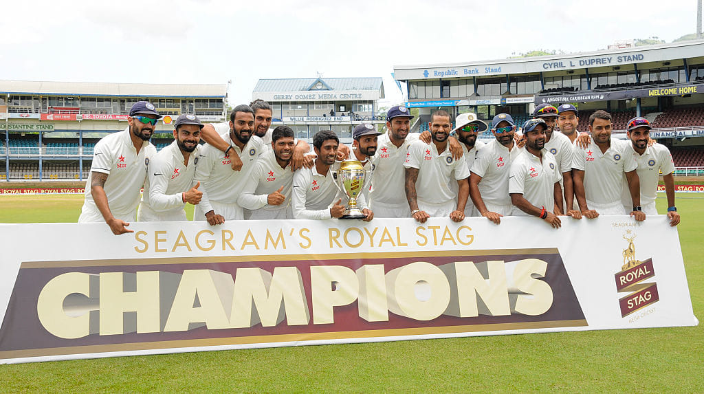 IND vs WI: India won series, but lost no one test team crown 