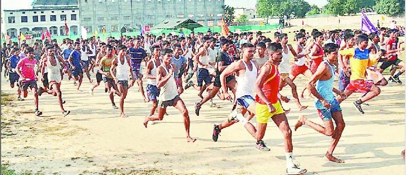 The 5043 youth of Moradabad took part in race 