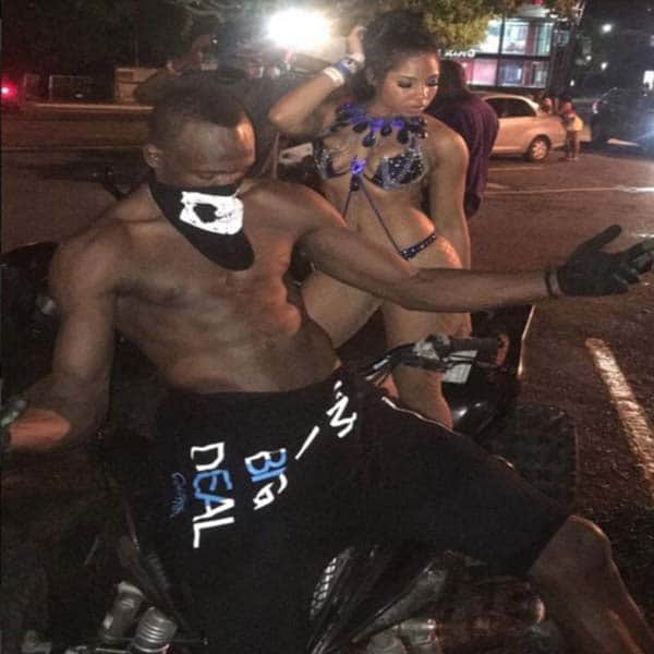 Usain Bolt pictured in bed with Brazil student after wild birthday party celebrations