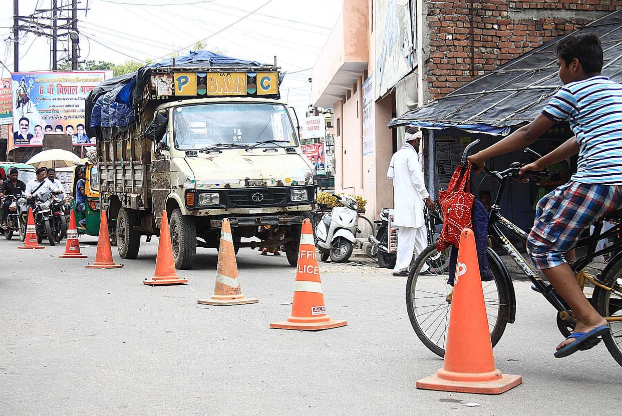 Traffic system Began to improve
