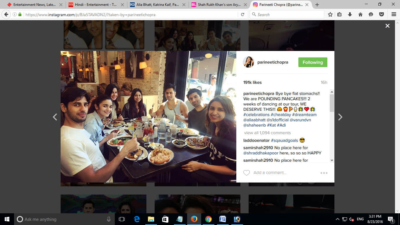 Alia Bhatt, Katrina Kaif and Parineeti Chopra in US tour