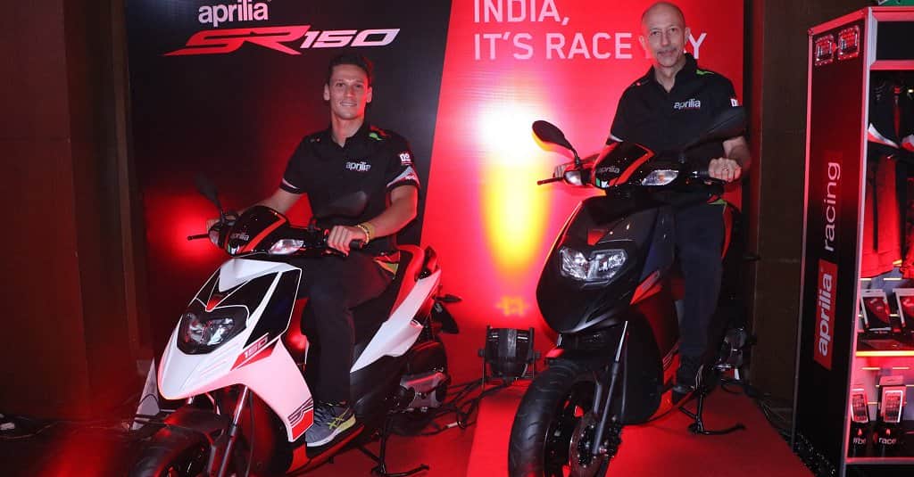 Aprilia SR 150 scooter launched in India at Rs 65,000