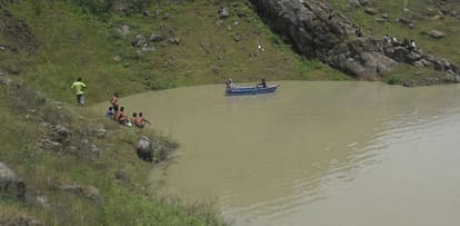 12 Years Old Girl Drown In Flood at Bilaspur.