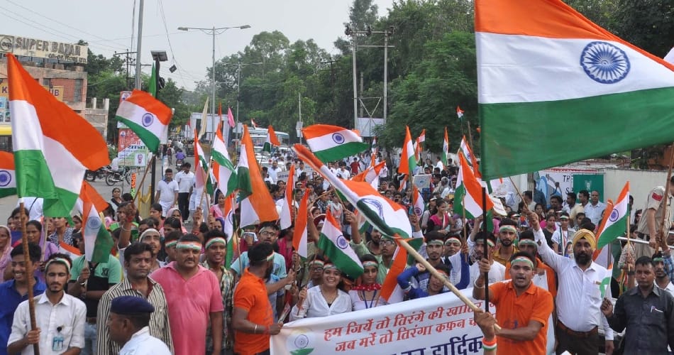 cm khattar attends tiranga yatra at karnal, haryana, chandigarh,