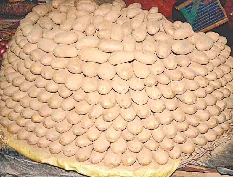 rate of patatoes hiked in lucknow