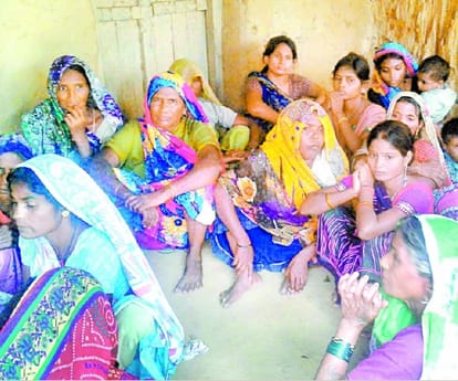  An old lady murdered in barabanki.