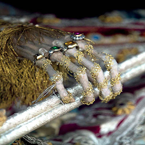 400 Year Old Jewel Encrusted Skeletons 