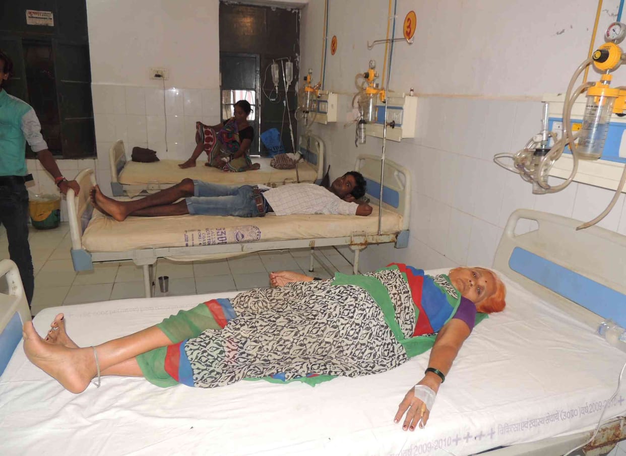 40 people suffering from diarrhea in the city of Gredia