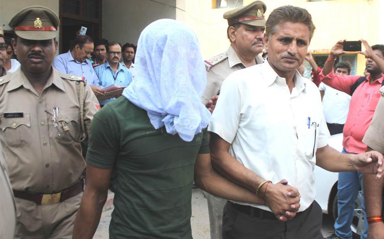 necklace, ring and slippers recovered