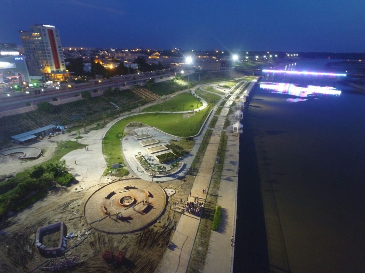  Budget for gomati riverfront.