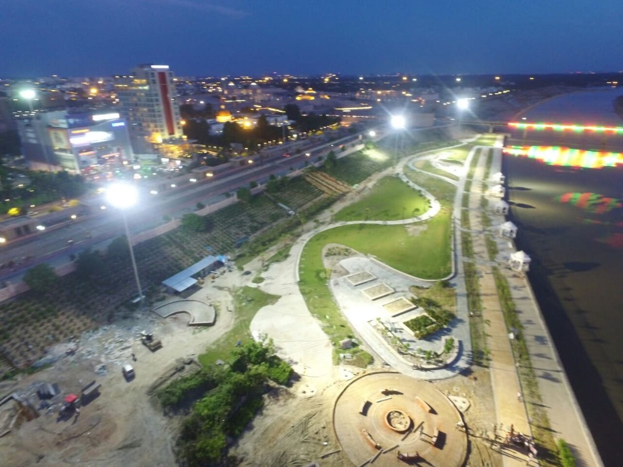 gomati river front cbi probe makes trouble for officers