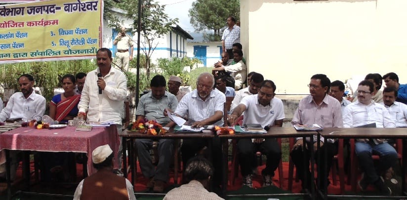 Legislator arrived in camp