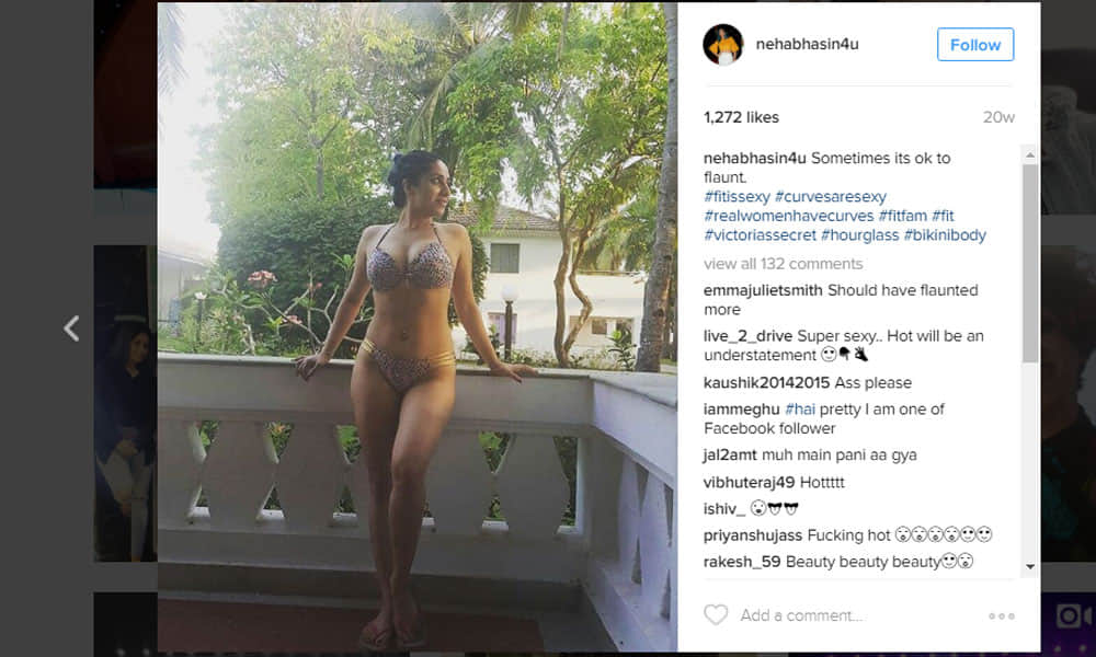 Neha bhasin shares her hot pictures