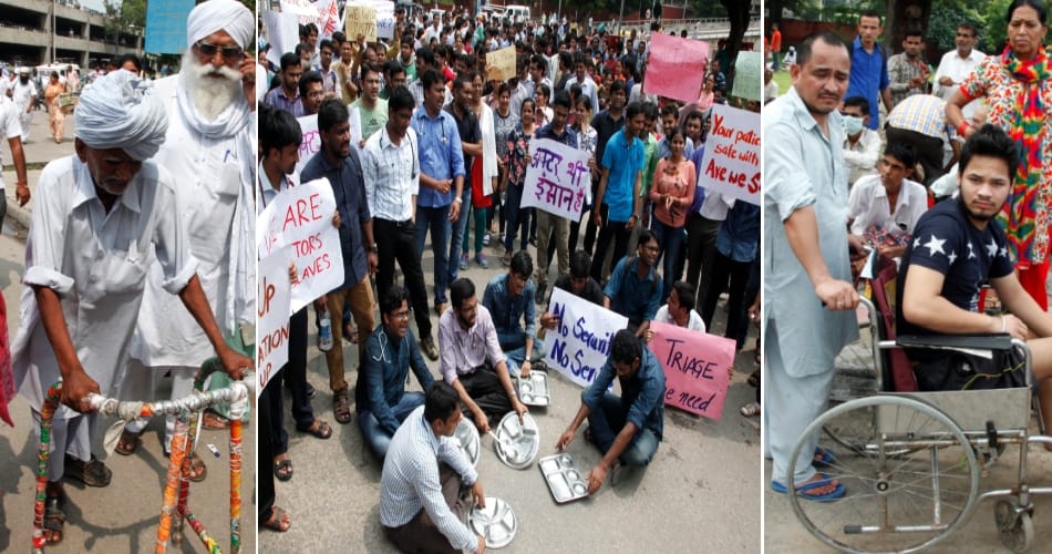 PGI dotors strikes, around 5000 patient Returned without treatment