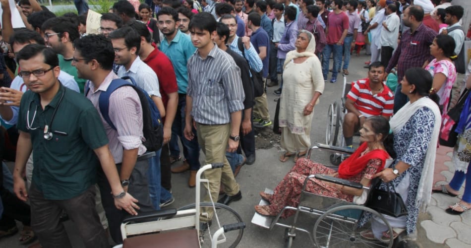 PGI, resident doctors strike, pgi, emergency start, temperory opd start, Chandigarh, 