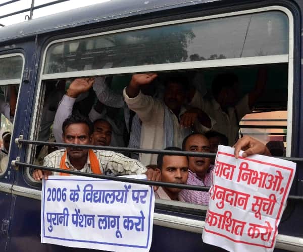  protests in Uttar Pradesh.