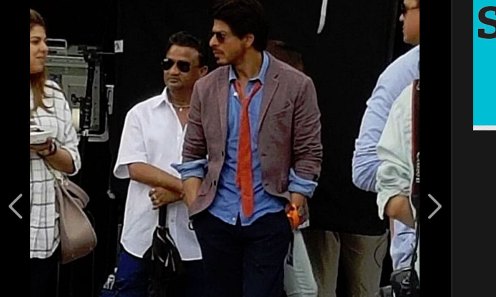 Shahrukh khan in Prague for his upcoming movie