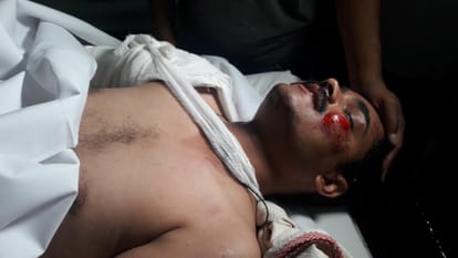 policeman injured during stunt by boy in lucknow