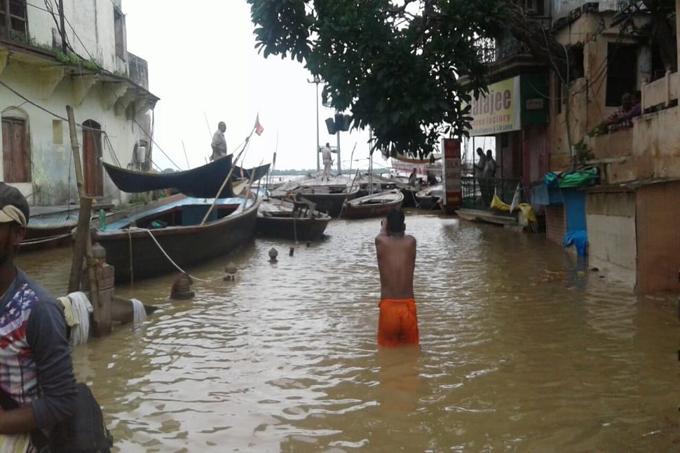 flood hit varansi