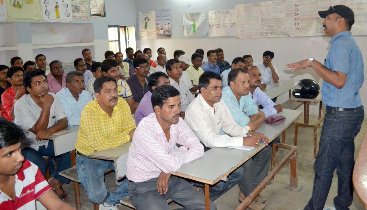 Identify leprosy patients The training for