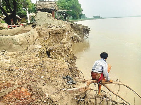 Ramganga river and the water level dropped, grew Duswarian