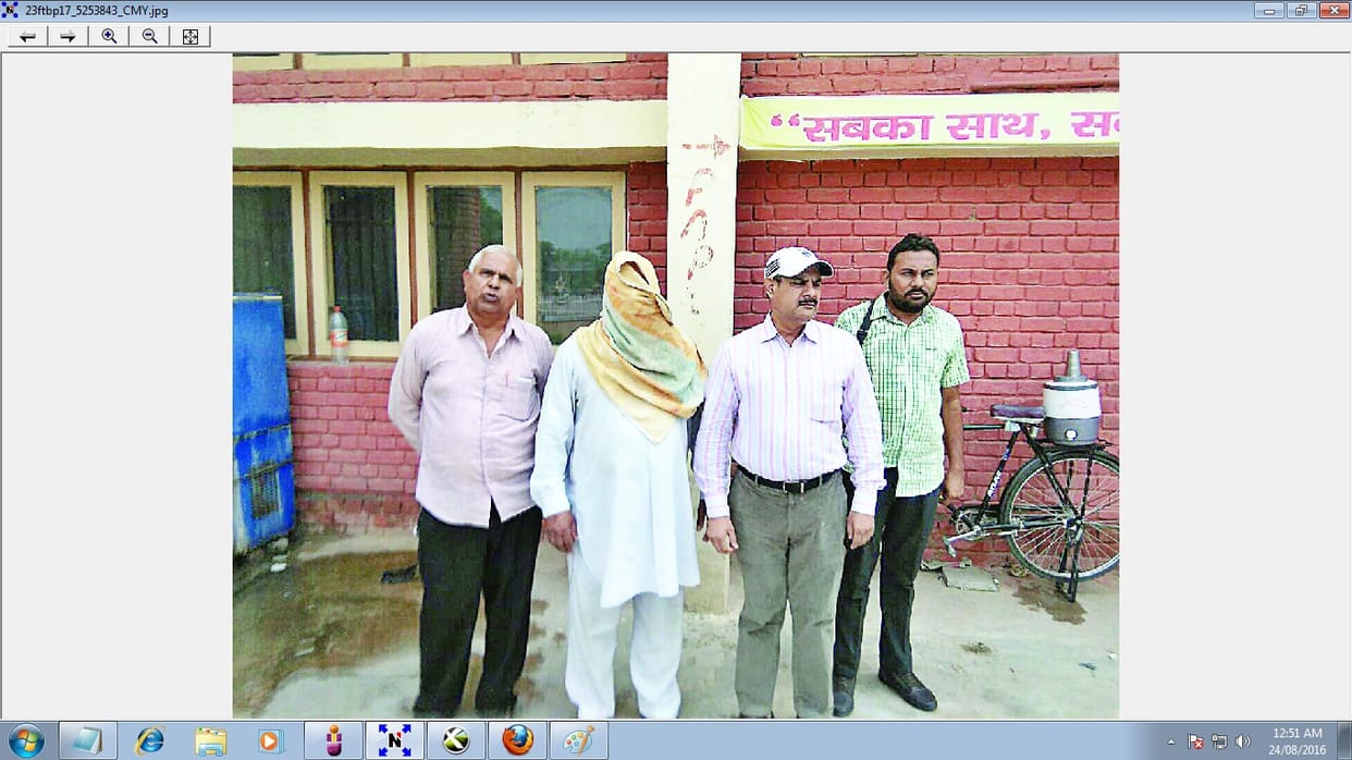 SI arrest, rape case, frar SI arrest, fatehabad