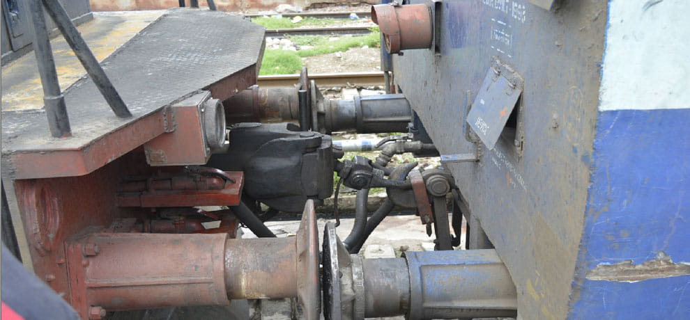  train accident during shunting at mathura