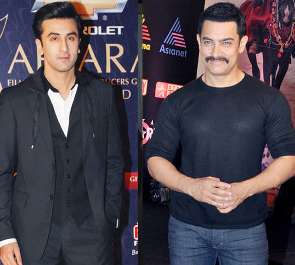 amir khan to play ranbir kapoor father role in a film