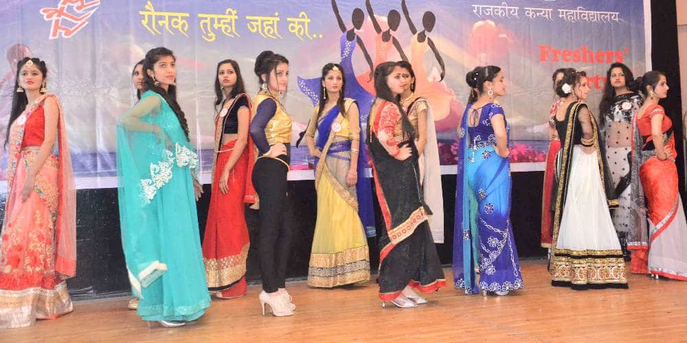 Fresher Party in RKMV college Shimla