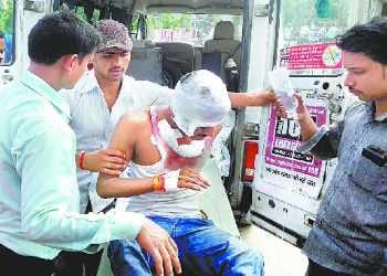  Young man shot in minor disputes, serious