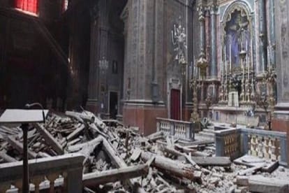 strong earthquake struck Italy