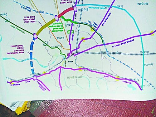 Will the four-lane road from Collectorate Mhuar