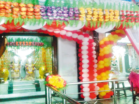 Janmashtami day, the temple decked up