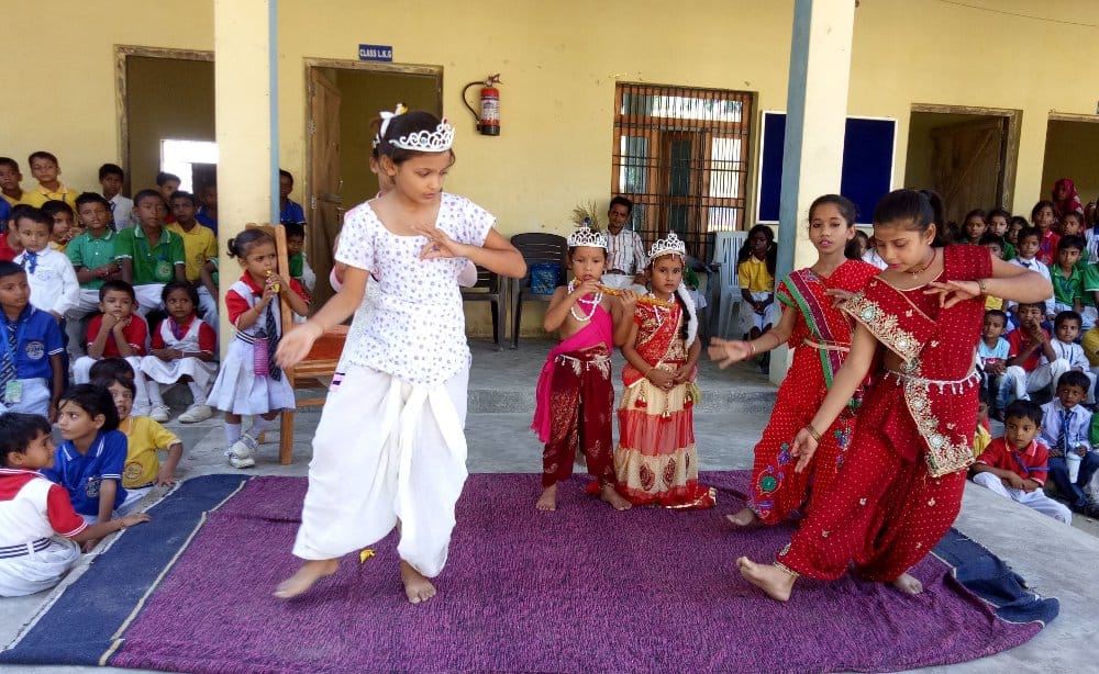 Janmashtami was celebrated at school