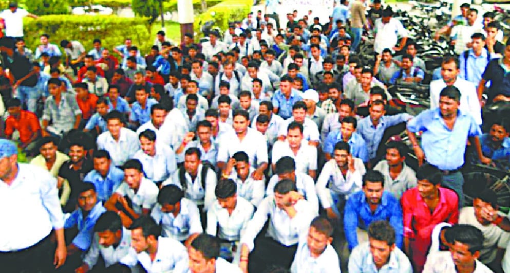 Collectorate circle workers against exploitation 