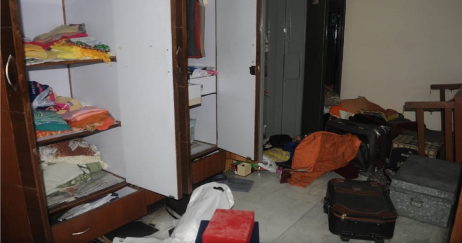 loot with businessman at rajkumar's house in ludhiana, punjab