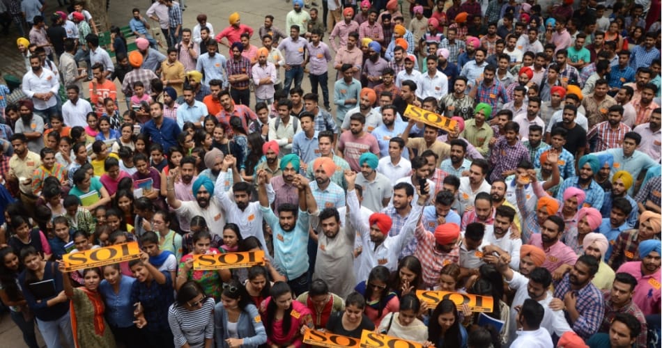 PU Elections, PU Student election 2016-2017, NSUI, SOI, PU polls