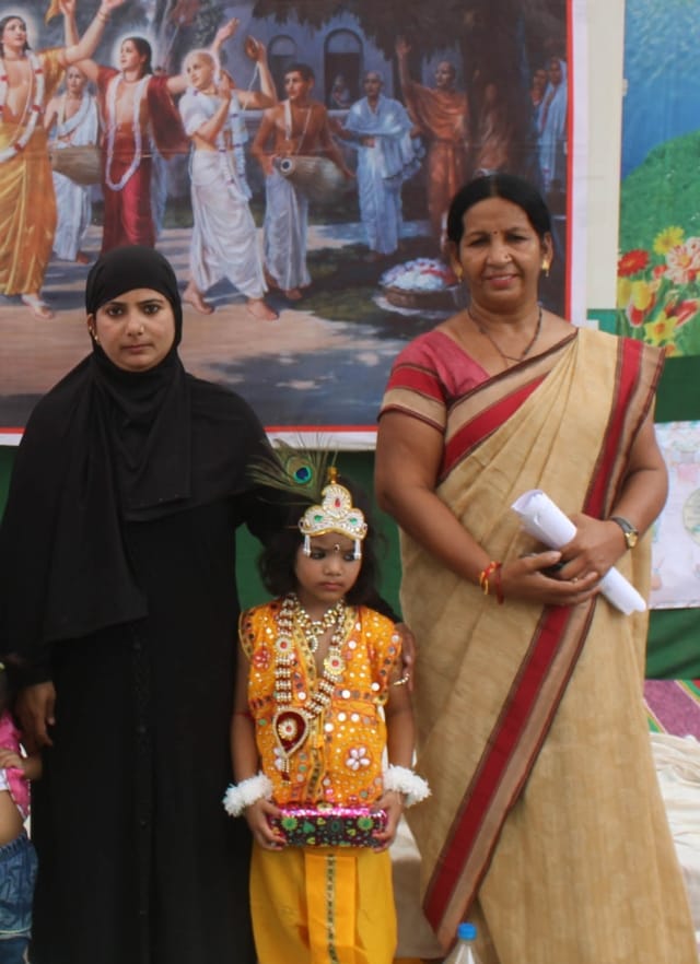 Ujhma Faruki was also praised as form of Krishna 