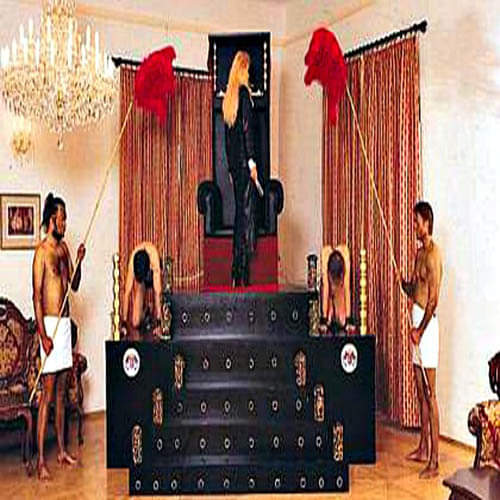 A country where woman is queen and all man is slave