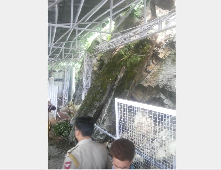 landsliding in vaishno devi, one killed