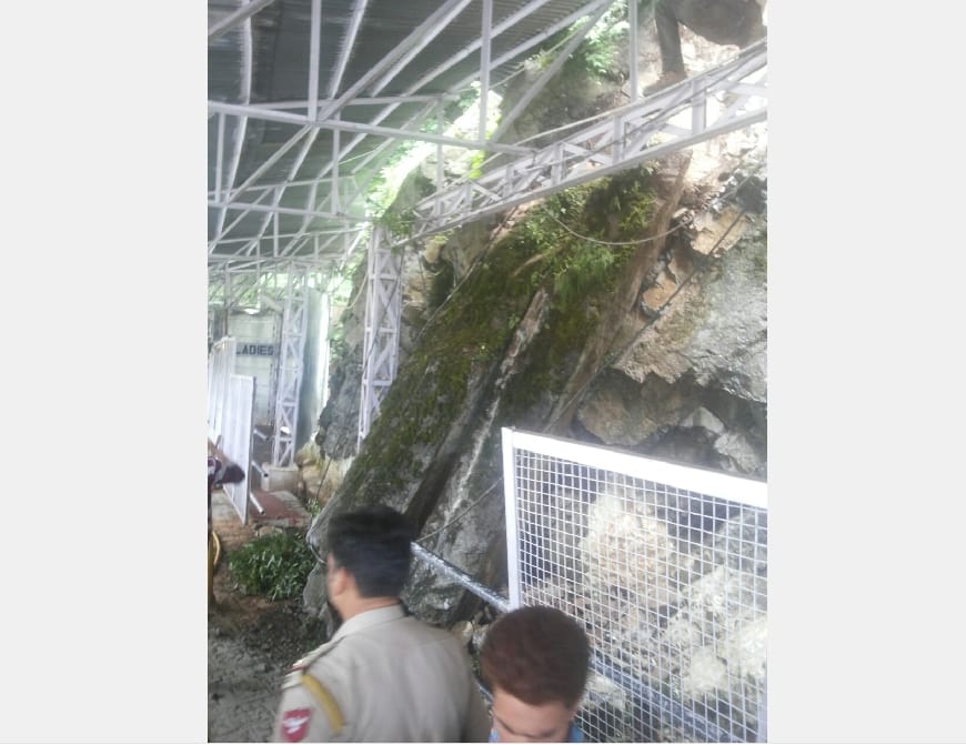 landsliding in vaishno devi, one killed