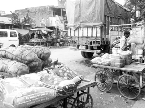 he impact of flooding, arrivals of goods from 15 days off