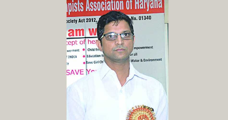 physiotherapist association, haryana physiotherapist, election, Dr. Vinod Jangra