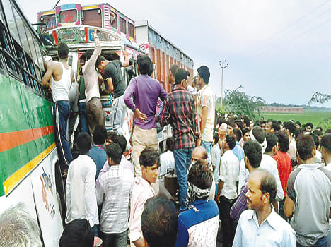 13 municipal council, protest, jind