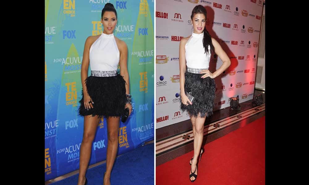 Two Actresses In One Dress