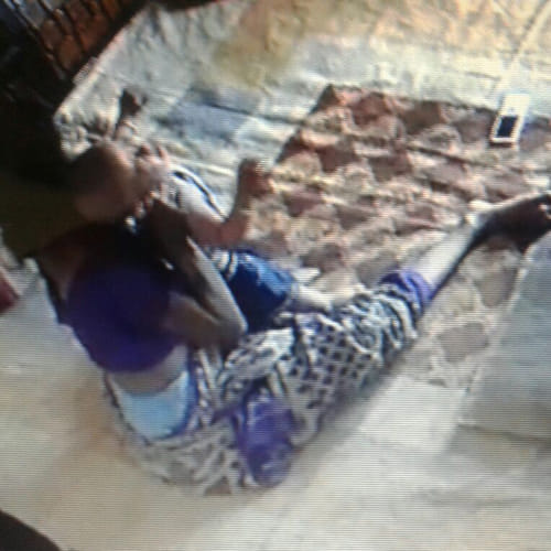 mother beats her child in closed home, caught On cctv