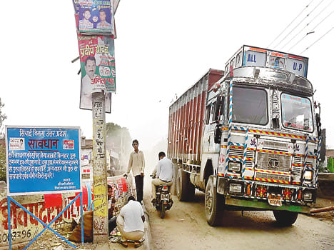 Despite fears of a loaded truck going through tragedy
